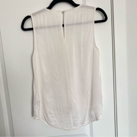Pearl White Sleeveless Blouse - Picture 3 of 7